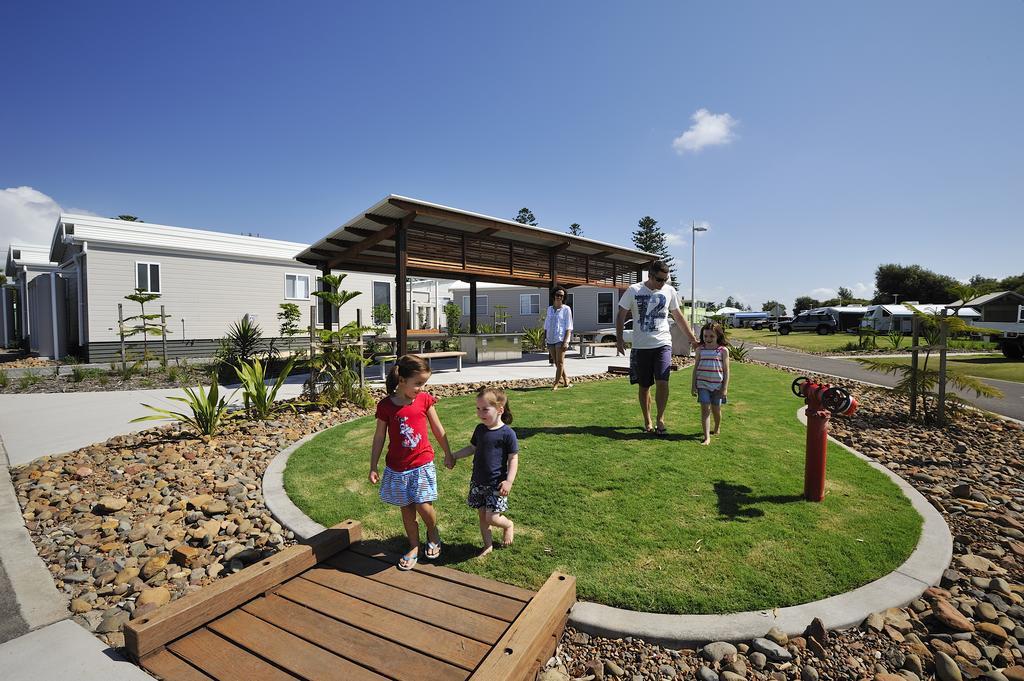 Nrma Stockton Beach Holiday Park Otel Dış mekan fotoğraf