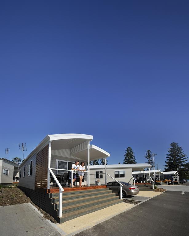 Nrma Stockton Beach Holiday Park Otel Dış mekan fotoğraf