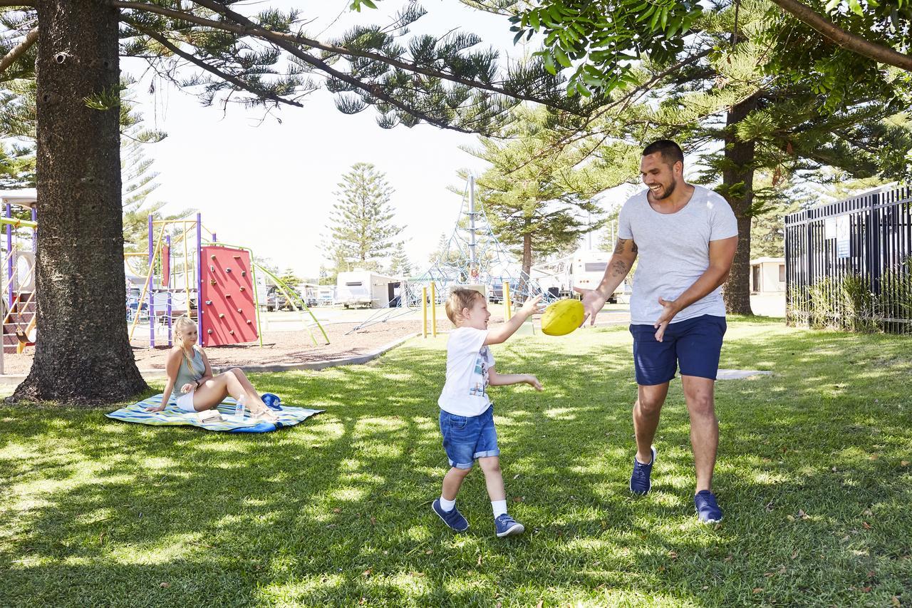 Nrma Stockton Beach Holiday Park Otel Dış mekan fotoğraf